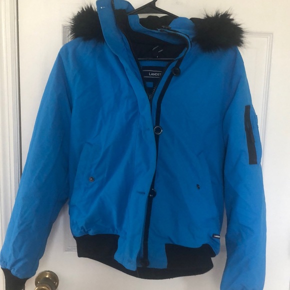 Lands End winter bomber jacket -Small - Picture 3 of 3